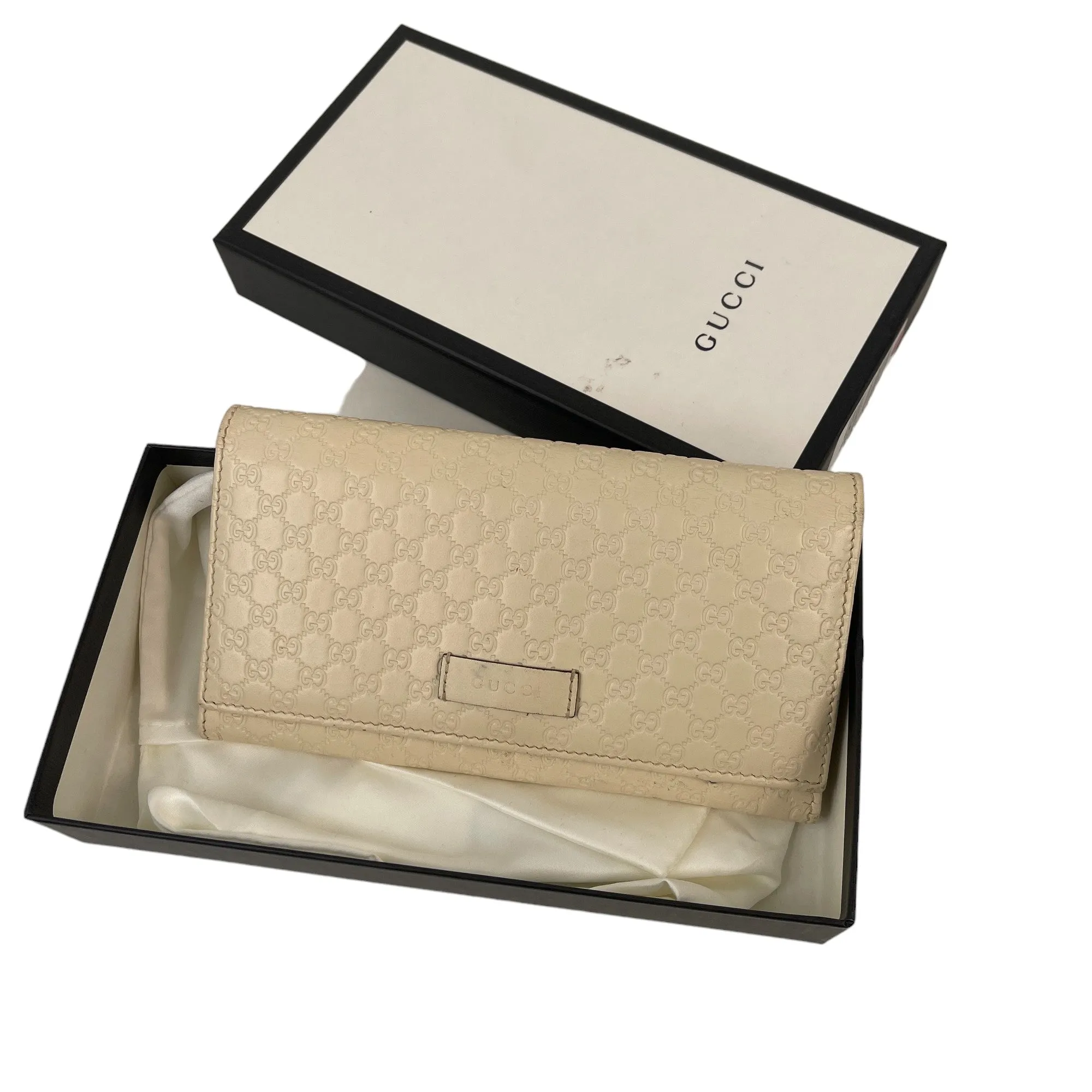 Women's Gg Supreme Purse Cream