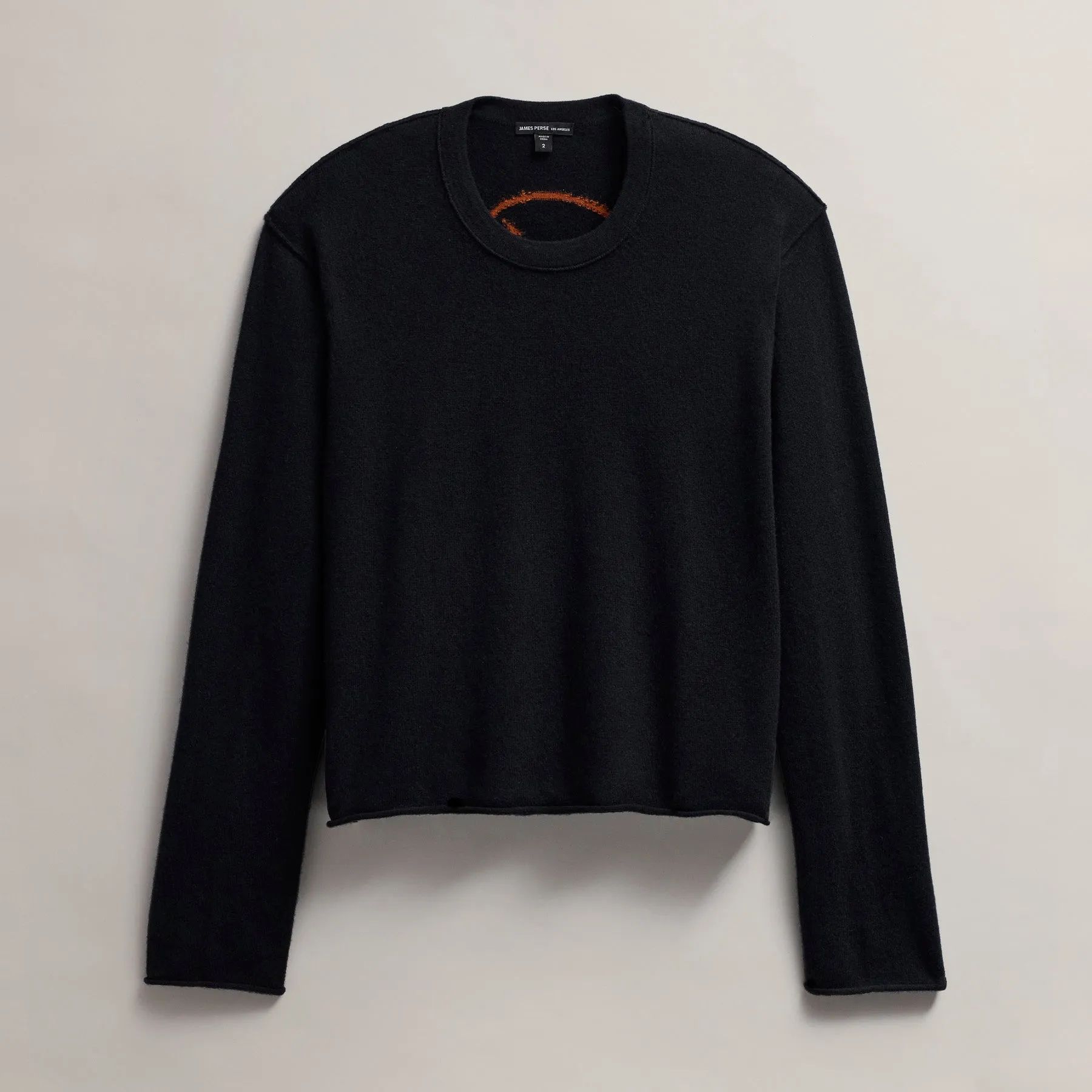 Women's Grateful Dead Crew Neck Sweater - Black/Burnt Orange