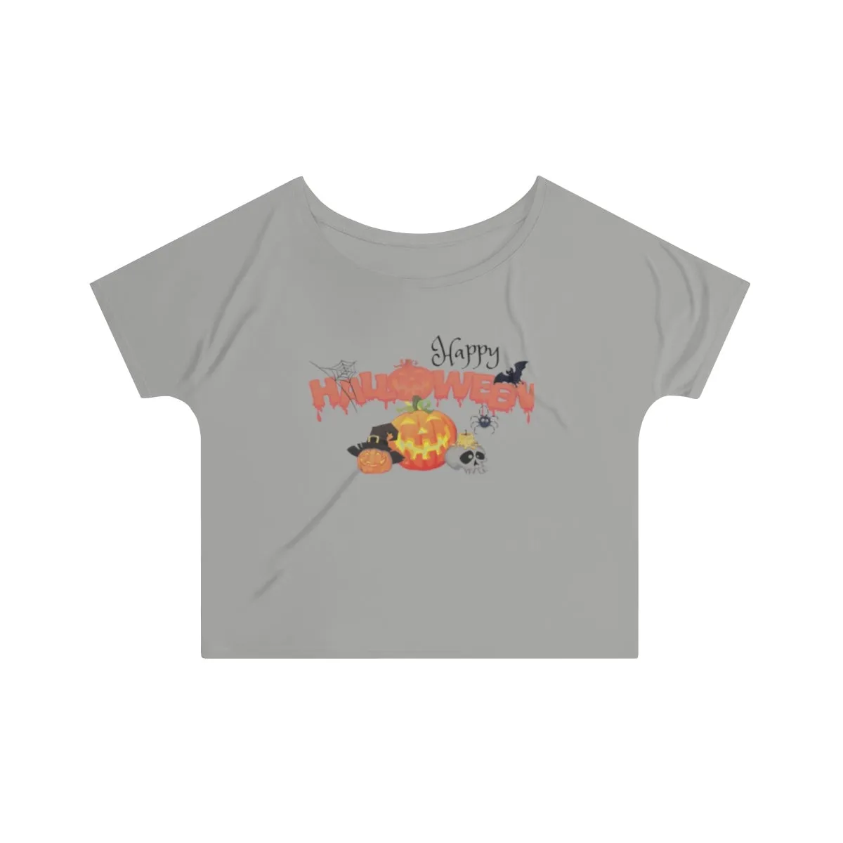 Women's Halloween Top Off The Shoulder Tee