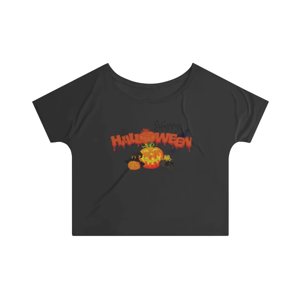 Women's Halloween Top Off The Shoulder Tee