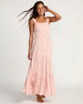 Womens Island Market Maxi Dress - Royal Hawaiian