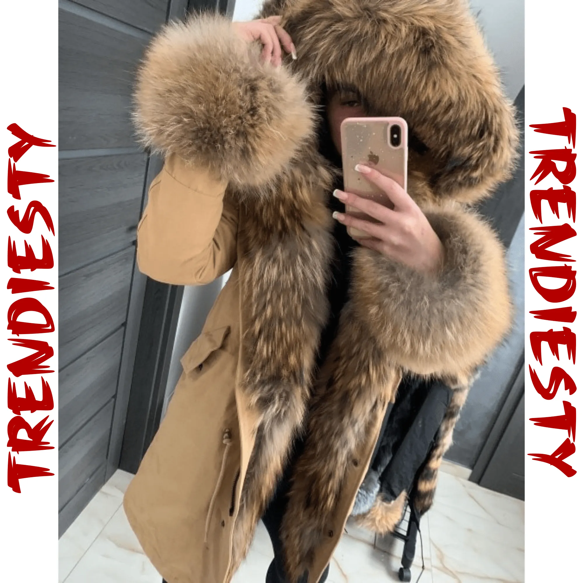 Women's Luxury Real Fur Waterproof Parka "Full Fur Alpha Style"