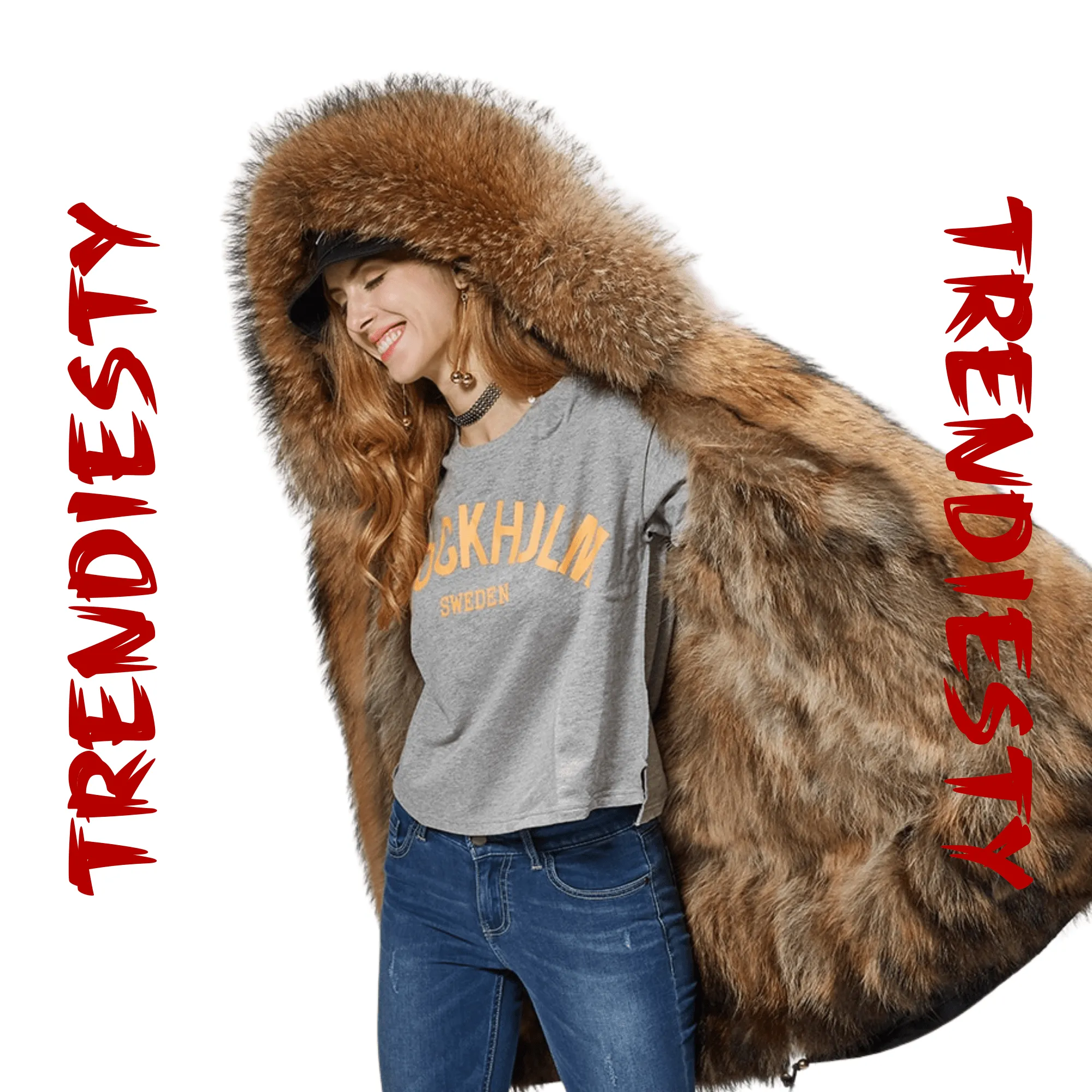 Women's Luxury Real Fur Waterproof Parka "Full Fur Alpha Style"