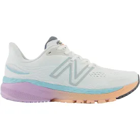 Women's New Balance Fresh Foam W860W12 White/Blue Chill Mesh