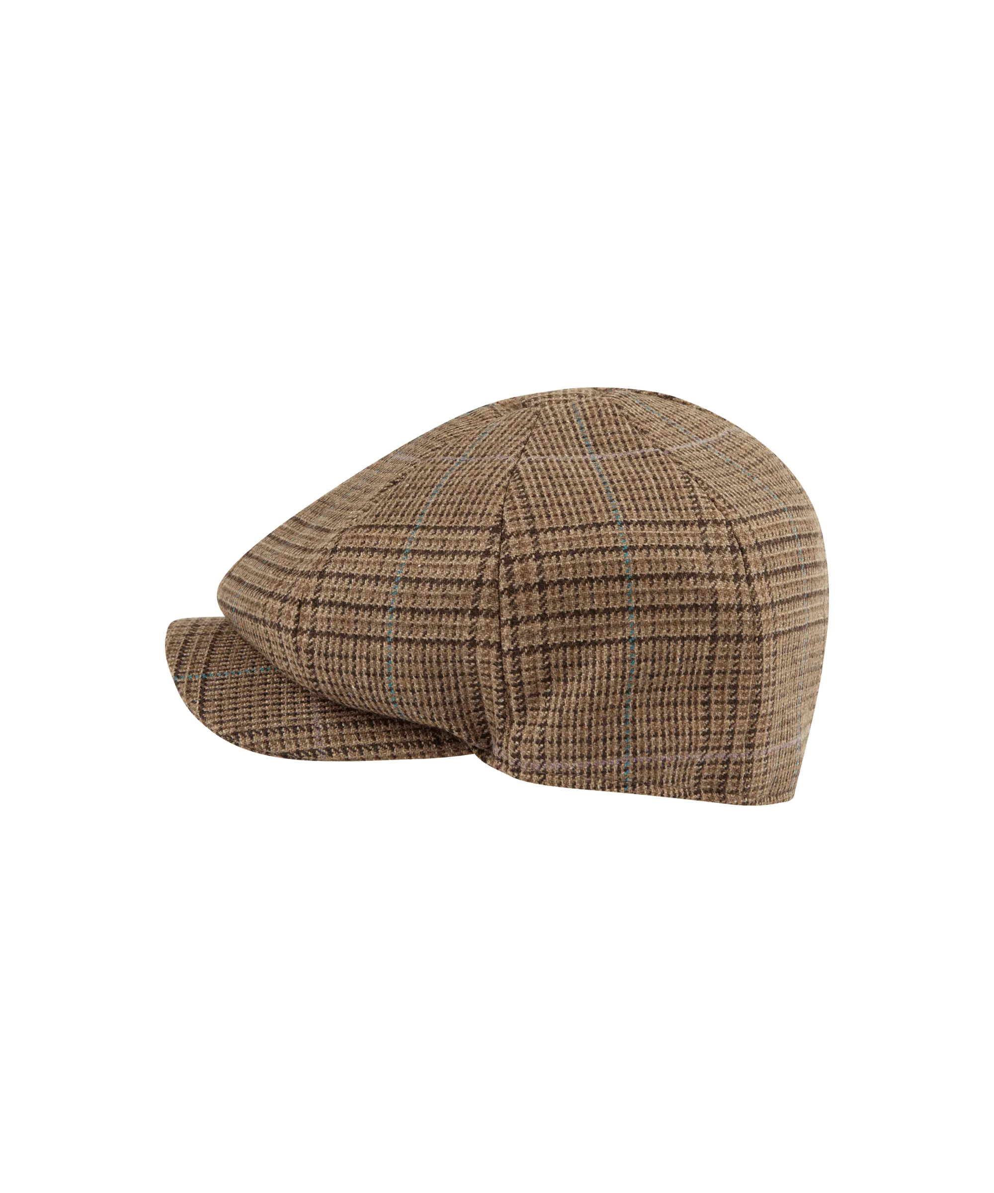 Women's Newsboy Tweed Cap - Teviot Tweed