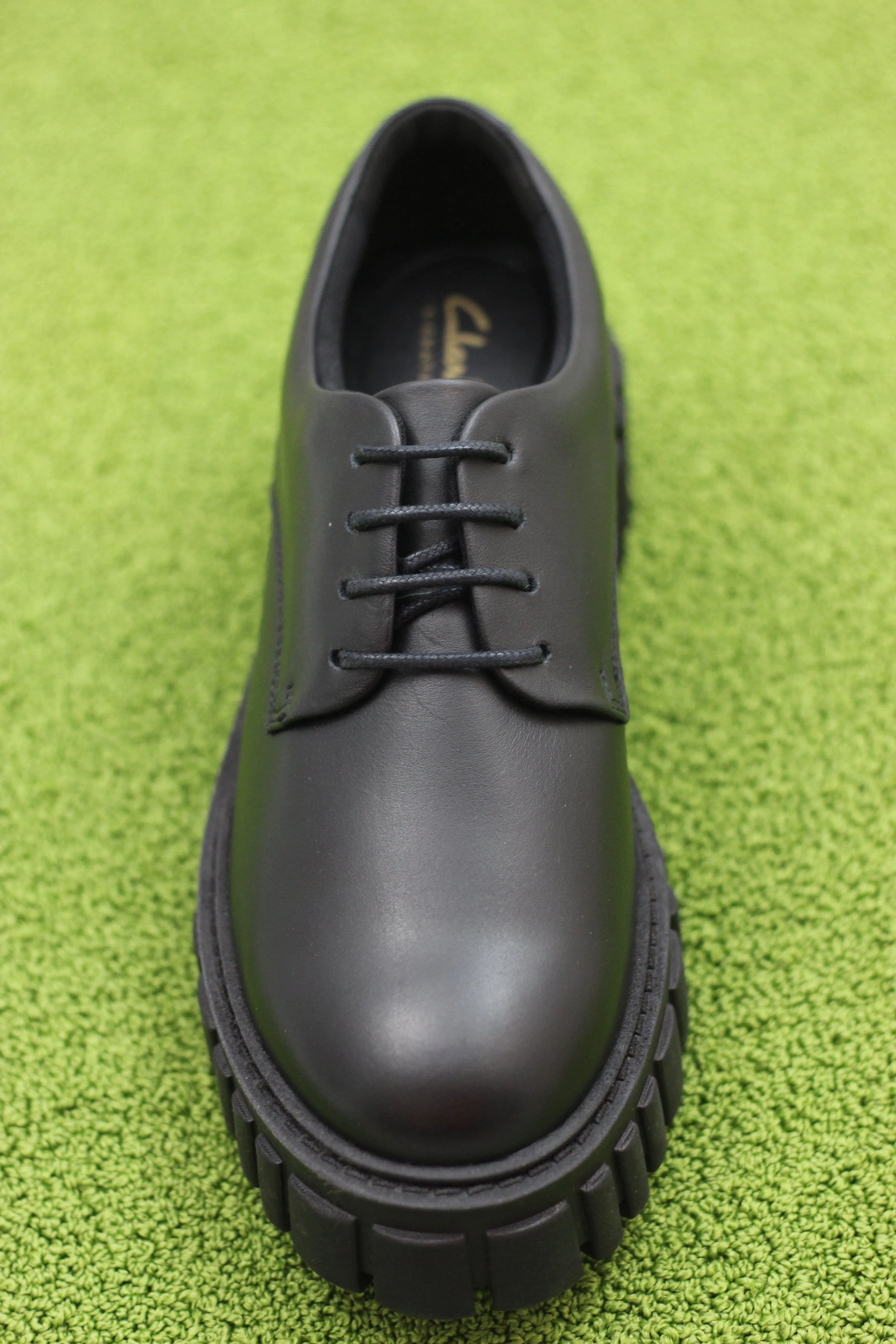 Women's Page Walk Oxford - Black Leather