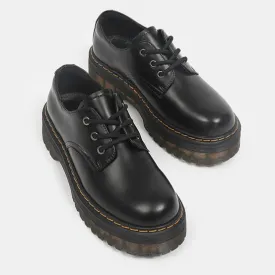 Womens Platform Oxfords lace-up Loafers