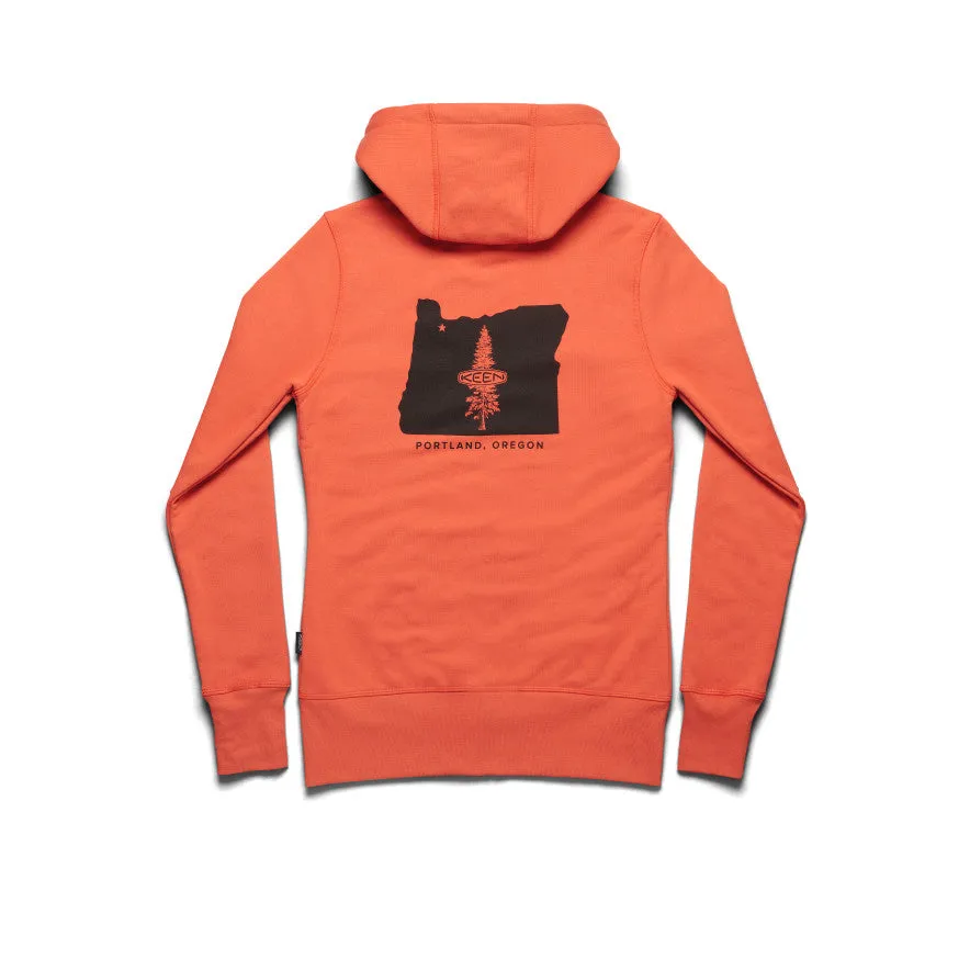 Women's PNW Hoodie  |  Burnt Ochre