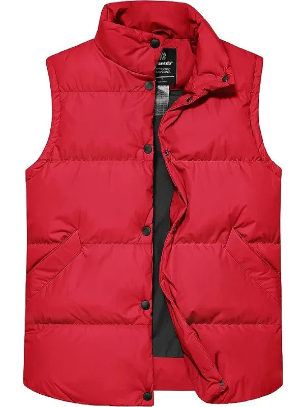 Women's Puffer Vests Thicken Winter Vest