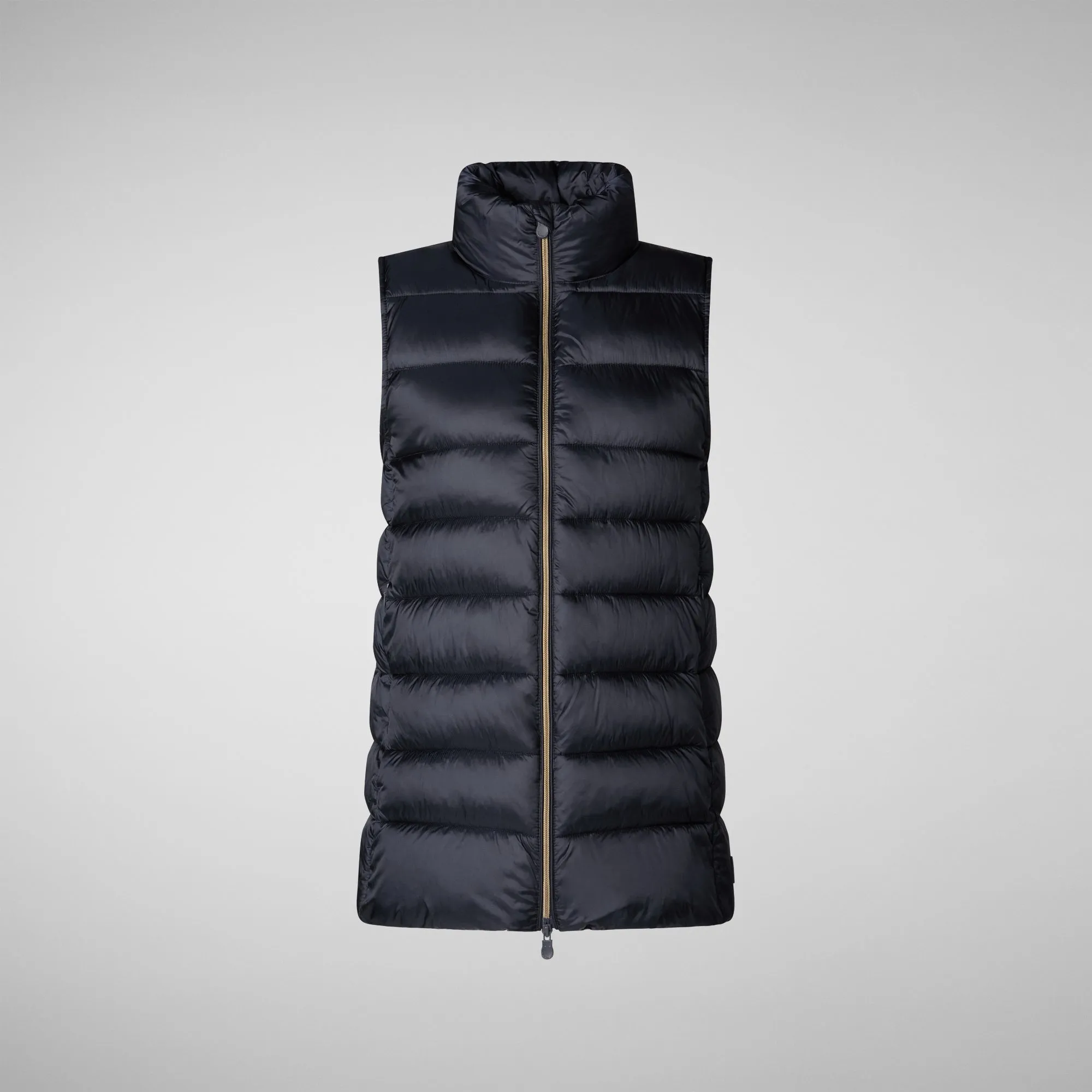 Women's quilted vest Coral in BLUE BLACK