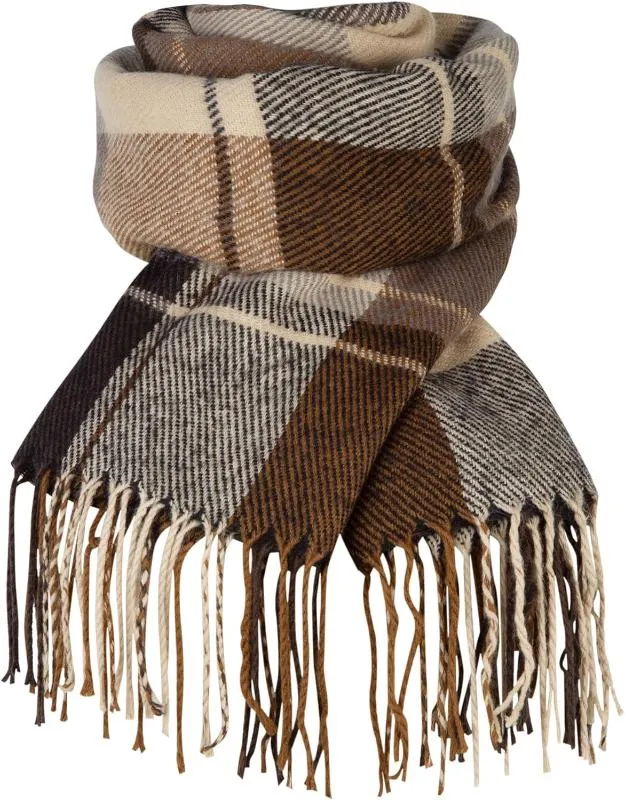 Women's Scarf - Long Plaid Warm Lattice Scarves