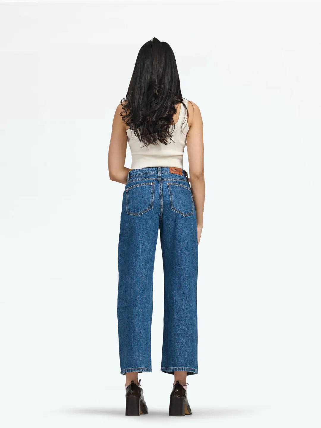 Women's Seattle Cropped Wide Leg Jeans