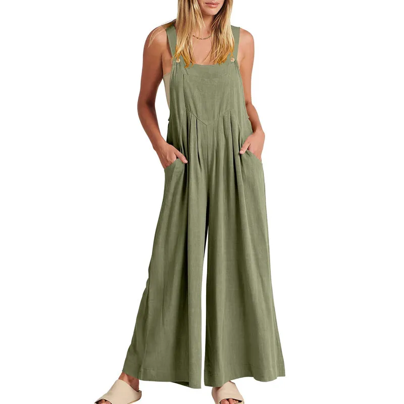 Women's Sleeveless Jumpsuit