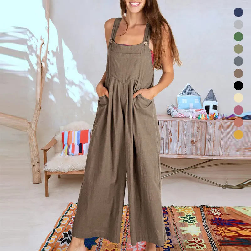 Women's Sleeveless Jumpsuit