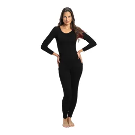 Women's Solid Thermal Set