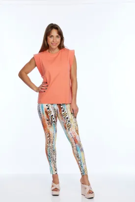 Women's Stretchy Snake Print Skinny Jeans LIOR | Jane