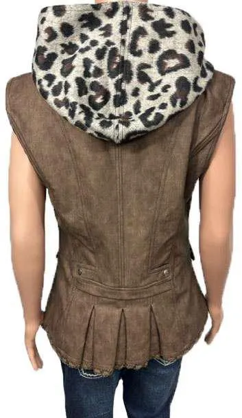 Women's Wool Vest  Style#-L-24134