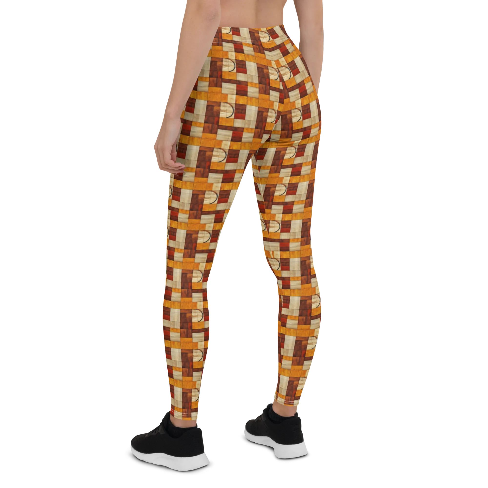 Wooden Patch Leggings