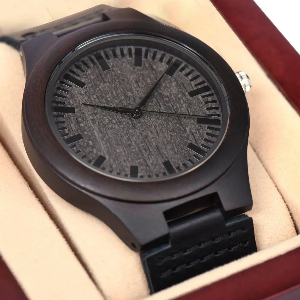 Wooden Watch   MC (No Engraving)