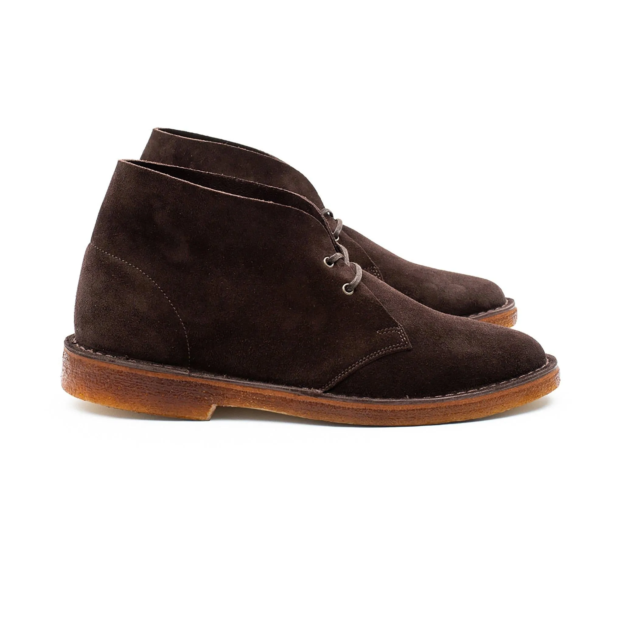 Woodford Desert Boot - Brown Janus Calf Suede