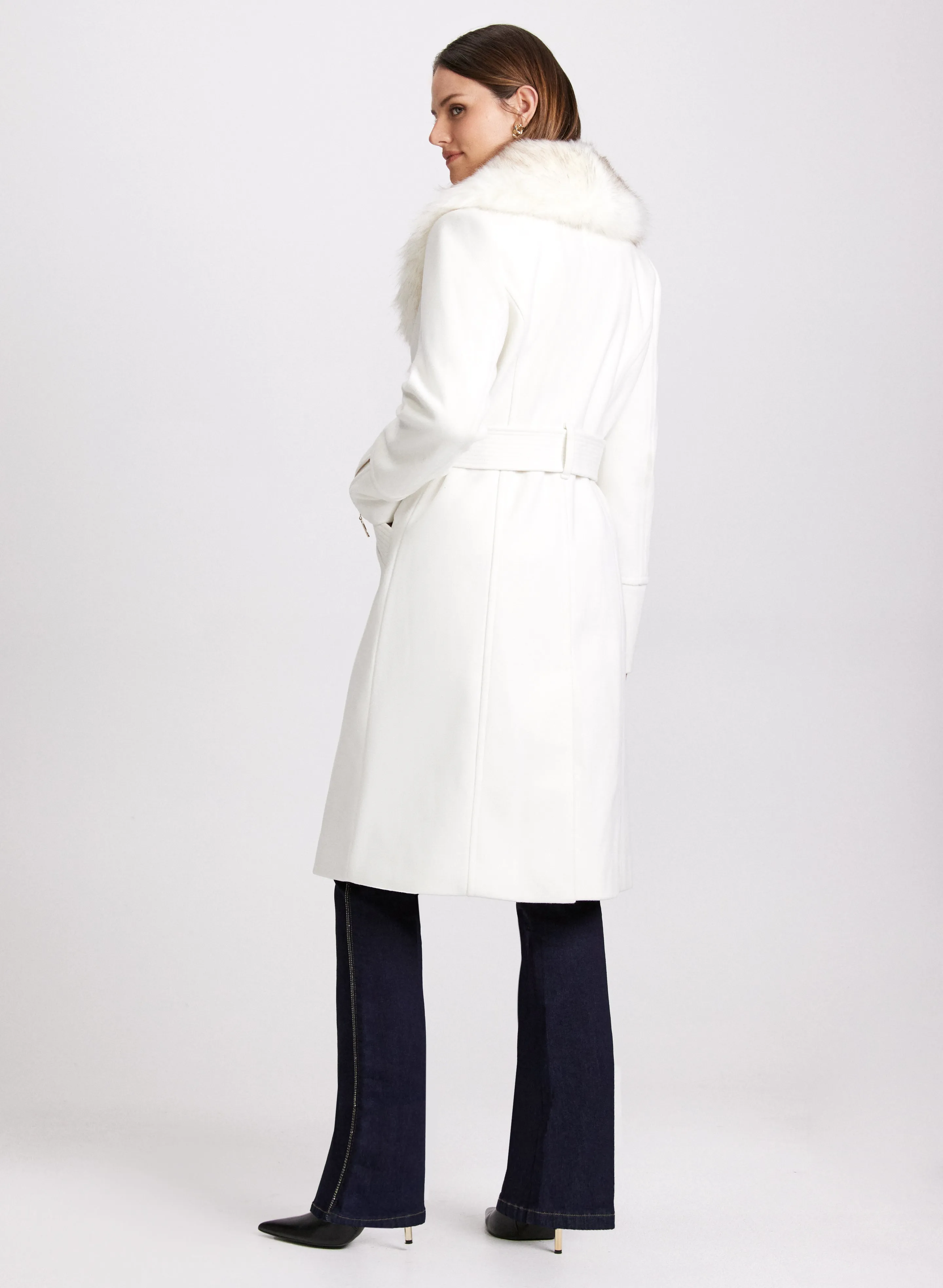 Wool-Blend Coat