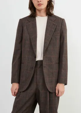 Wool Check Jacket