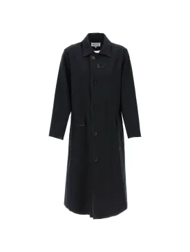 Wool Long Overcoat