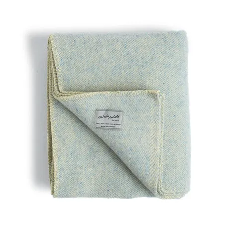 Wool Throw Blanket - "Afternoon" (OUT OF STOCK)