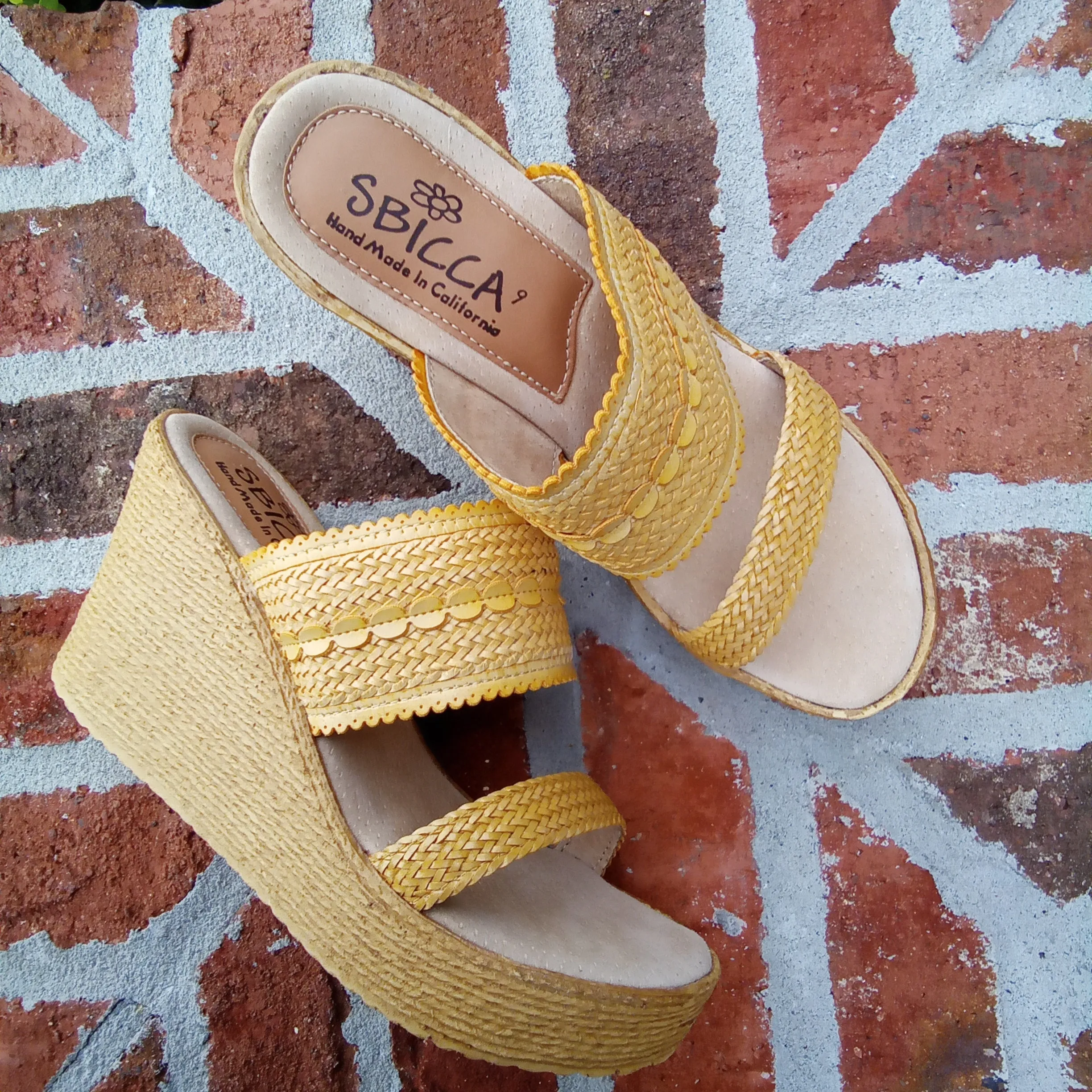 Woven Strap Platform Wedge Sandal | Sbicca Anatase