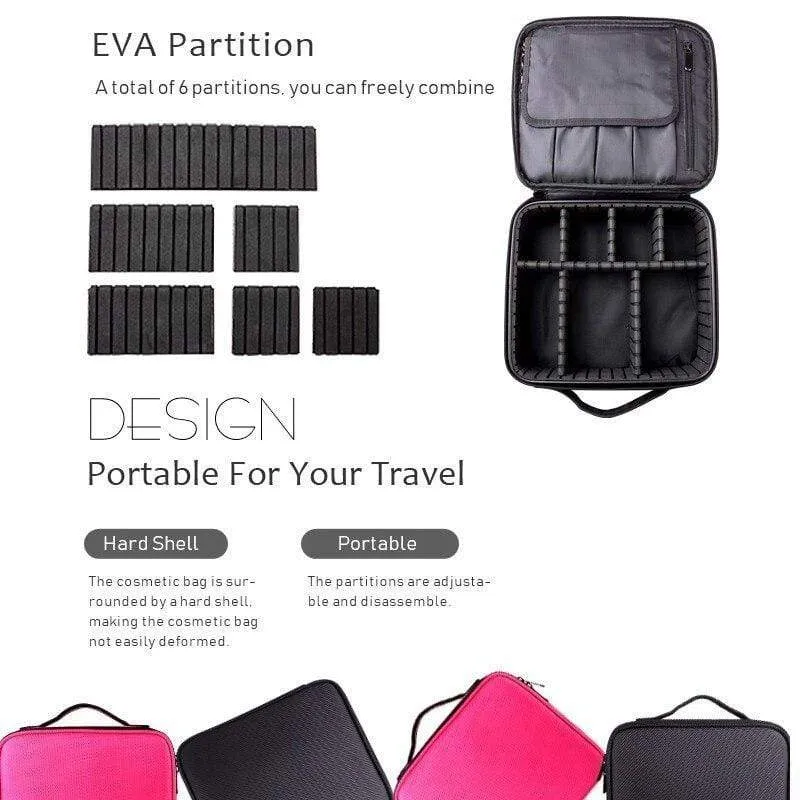 WOW® Travel Makeup Organizer