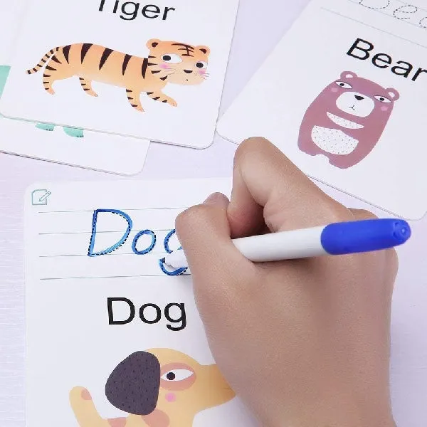 Write & Wipe Activity Cards: ABC