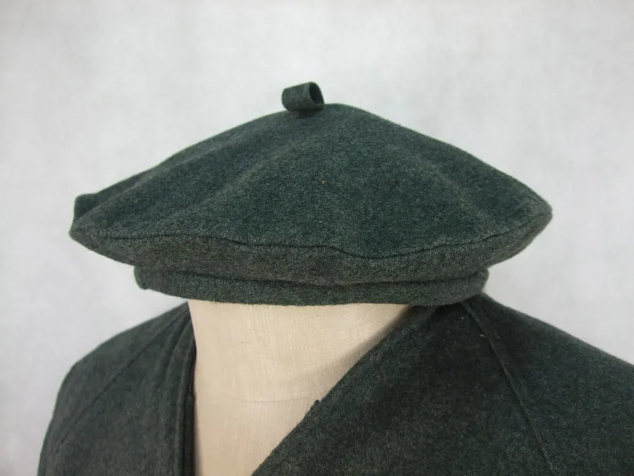 WW2 Italy Italian Grey Green Wool Grigio Verde Basco Beret