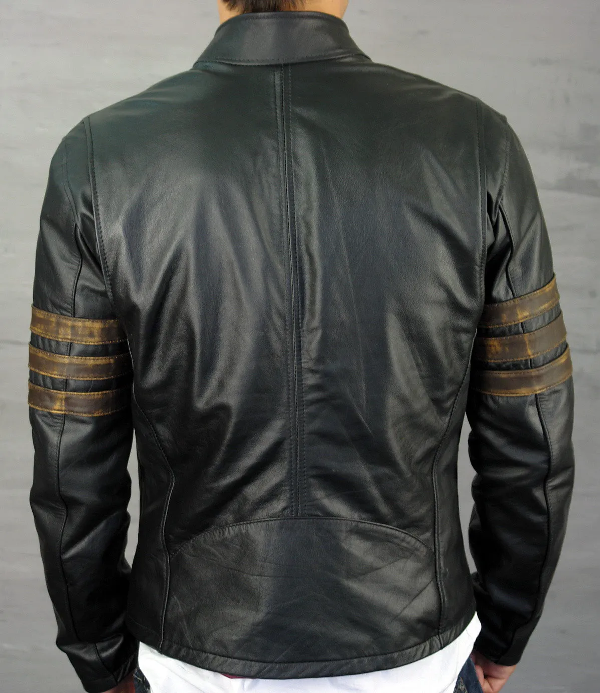 XMEN ORIGINS Leather Jacket Black Edition