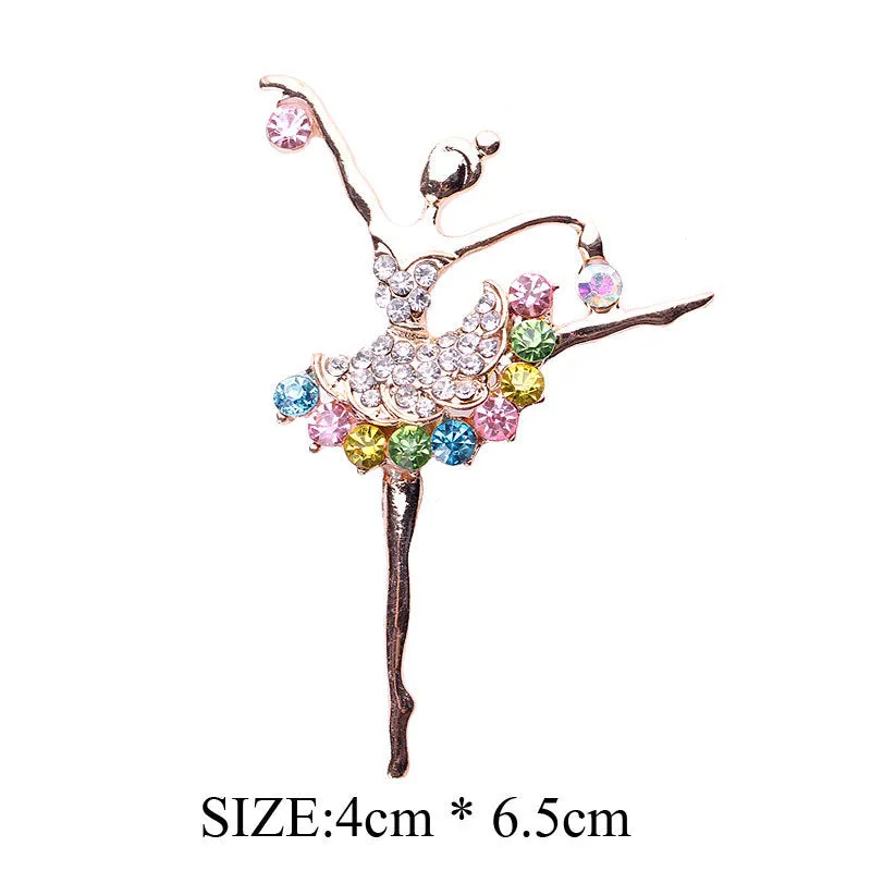 XSB025 - Ballerina Saree Brooch