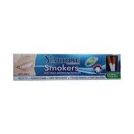 YARDLIE SMOKERS ANTI-STAIN WHITENING TOOTHPASTE 100ML