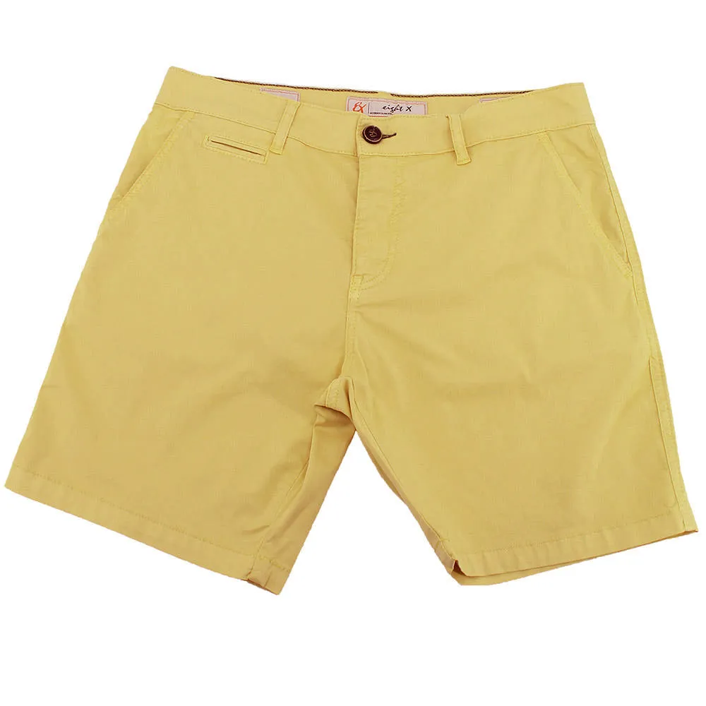 Yellow Chino Shorts