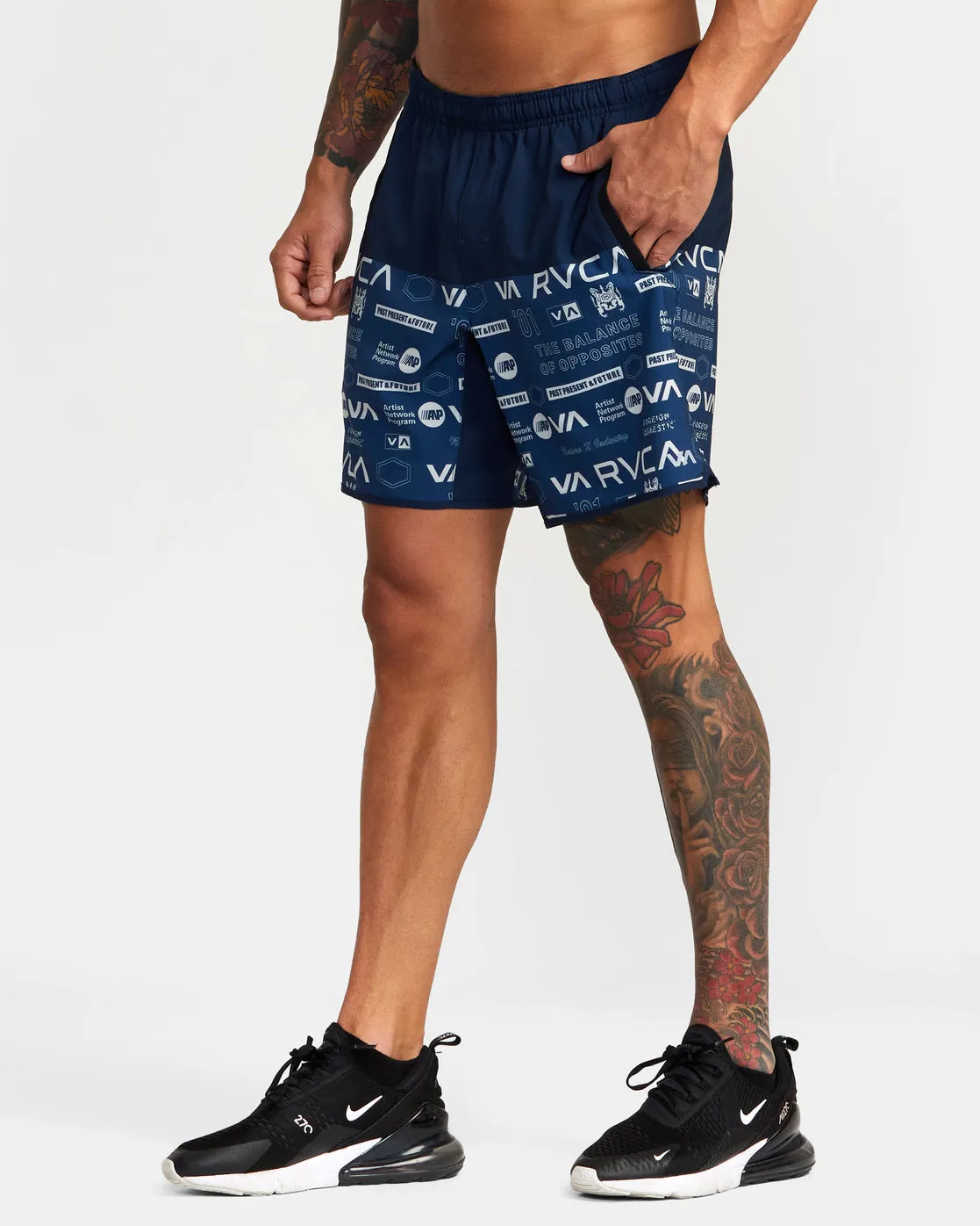 Yogger Stretch 17" Athletic Shorts - All Brand Navy