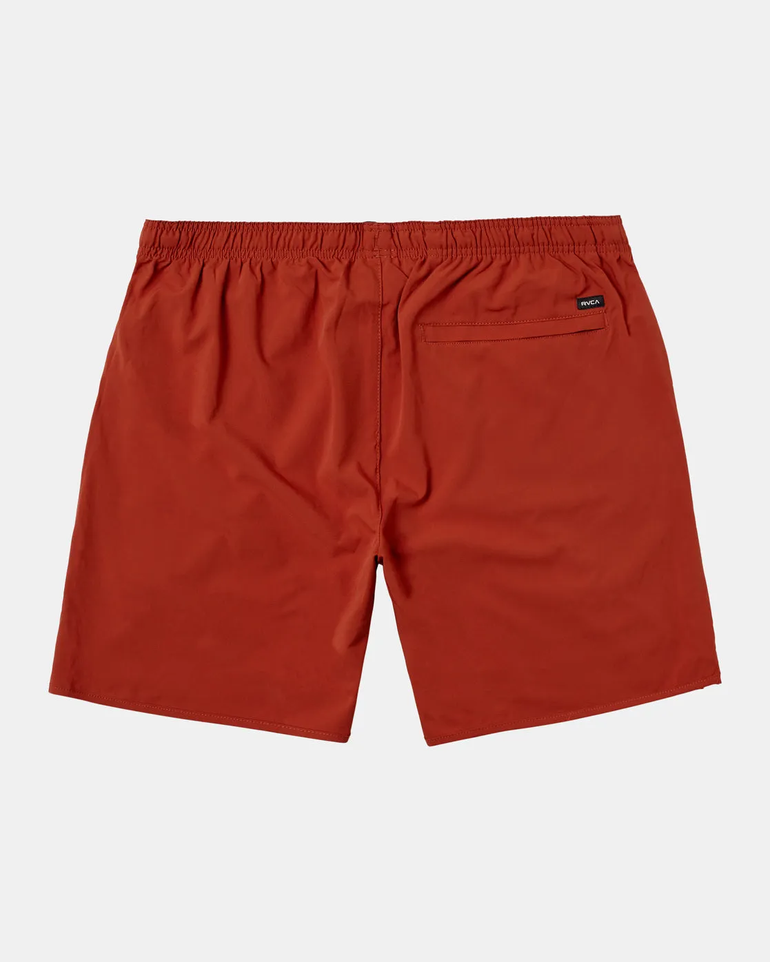 Yogger Stretch 17" Athletic Shorts - Brick Red