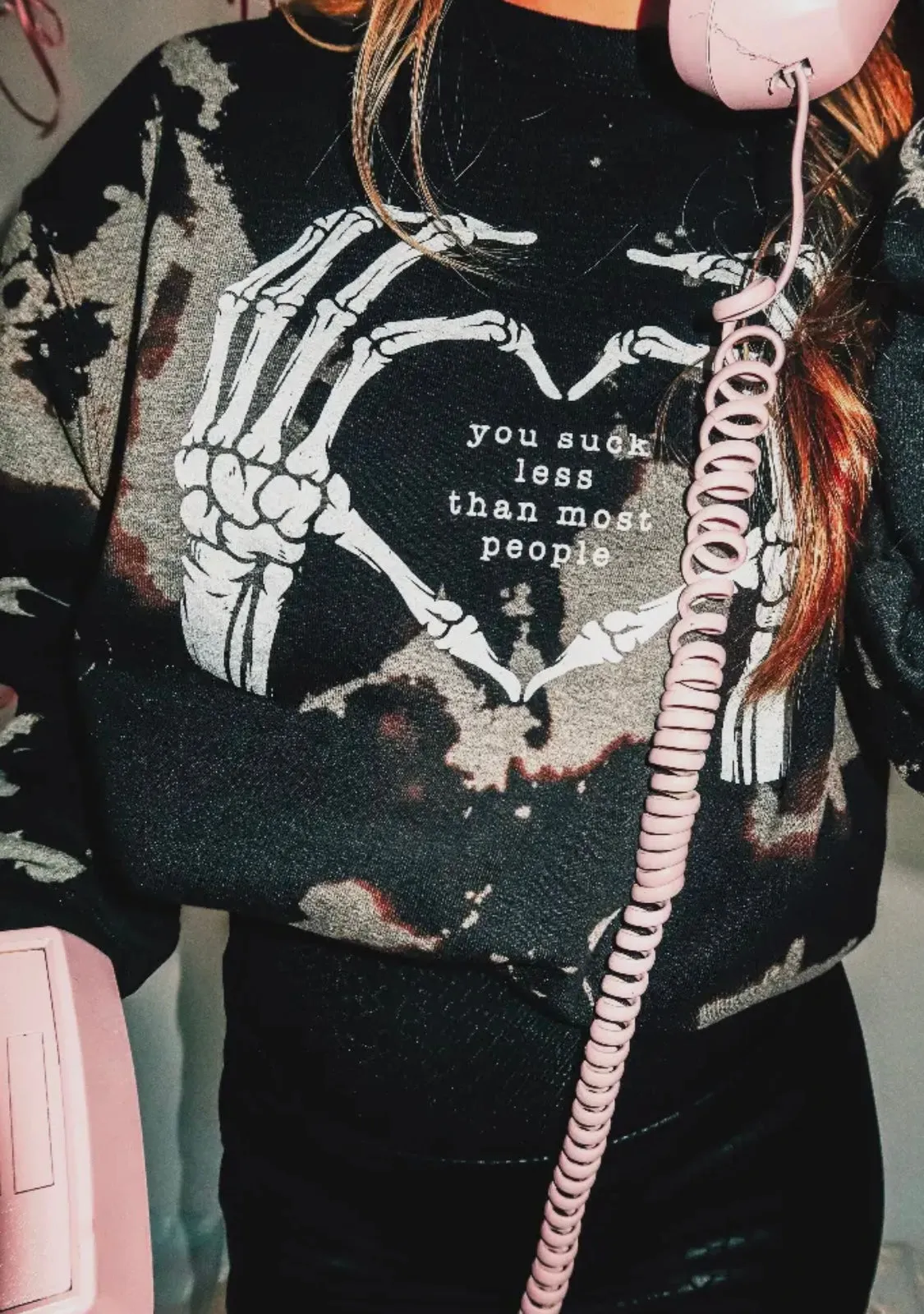 You Suck Less Bomba Sweatshirt