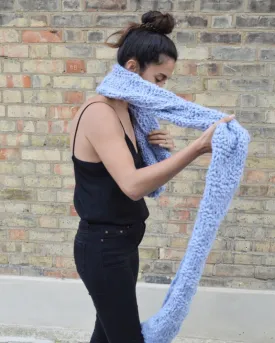 Zaggy Super Scarf - Downloadable Chunky Knitting Pattern