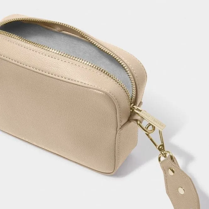 Zana Mini Light Taupe Crossbody Bag KLB3247