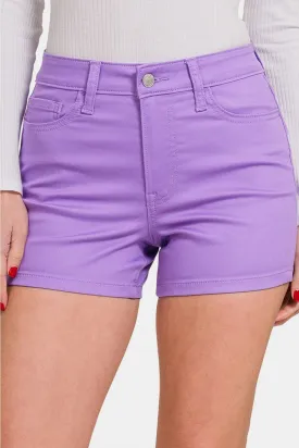 Zenana High Waist Denim Shorts