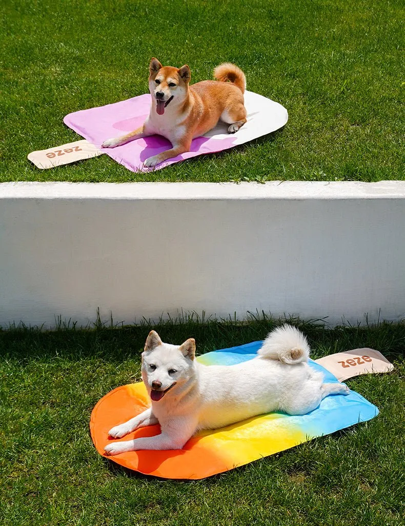 ZEZE Cooling Mat For Cats & Dogs (Strawberry Popsicle)