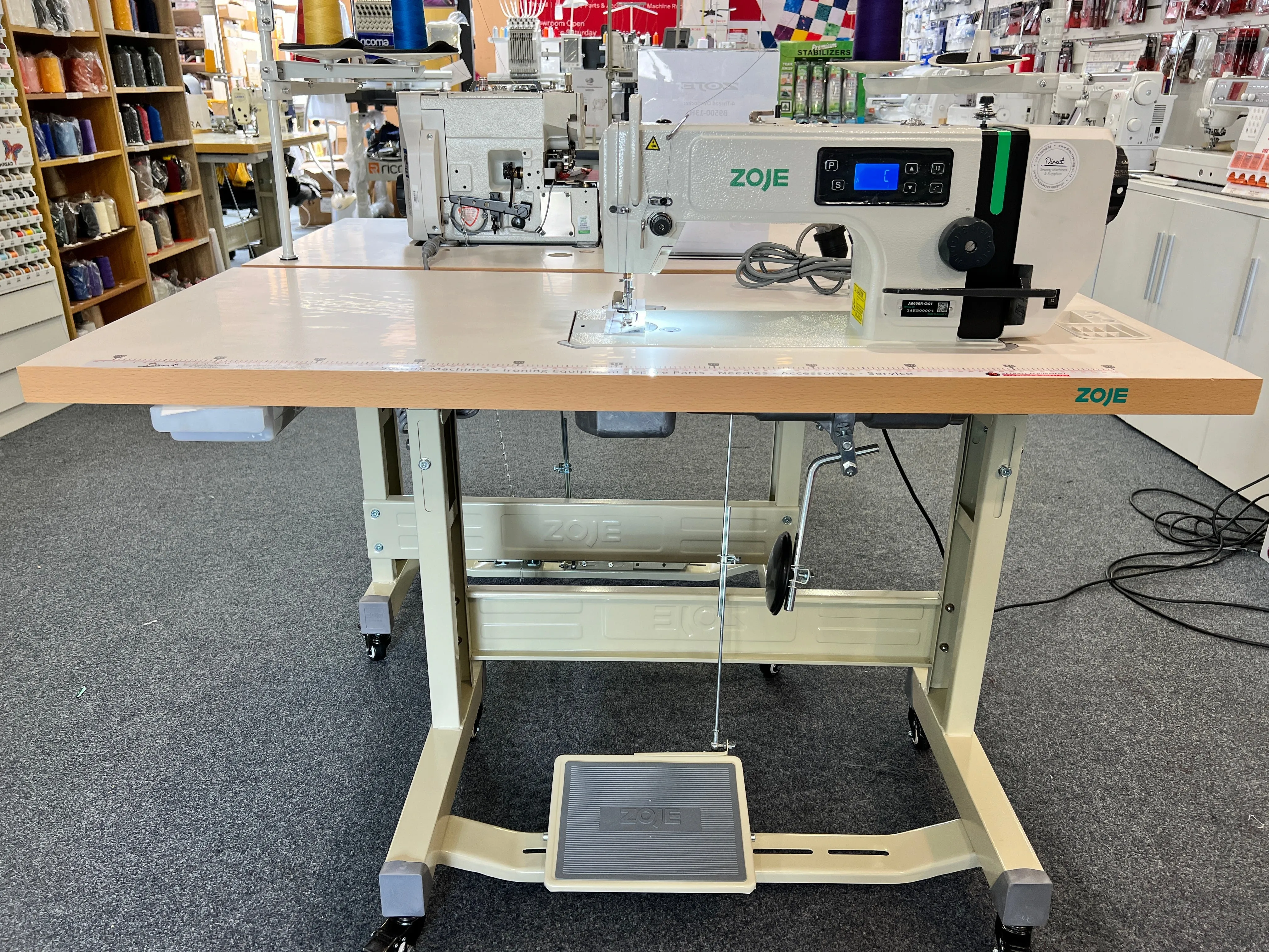 Zoje Industrial Plain Sewing Machine A6000