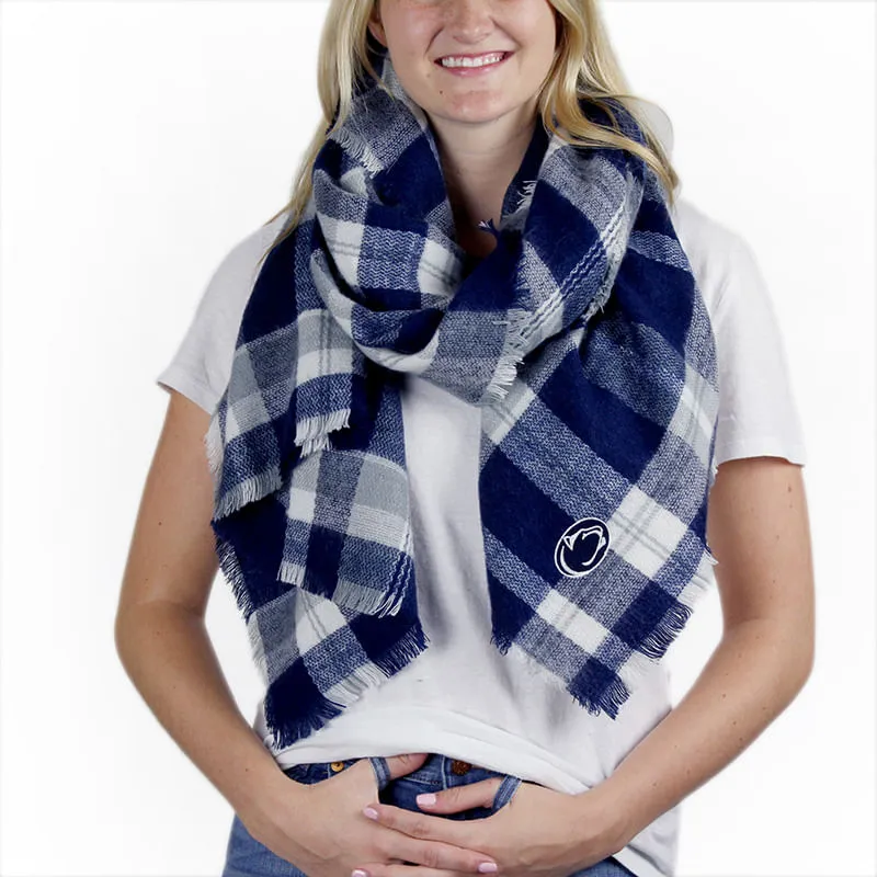 ZooZatz Tartan Blanket Scarf