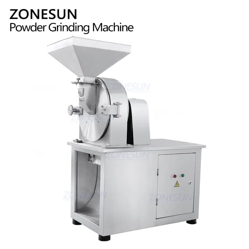 ZS-PGM320 Sugar Salt Pulverizer Machine Spice Chili Powder Grinding Machine Coffee Bean Grain Grinder Machine